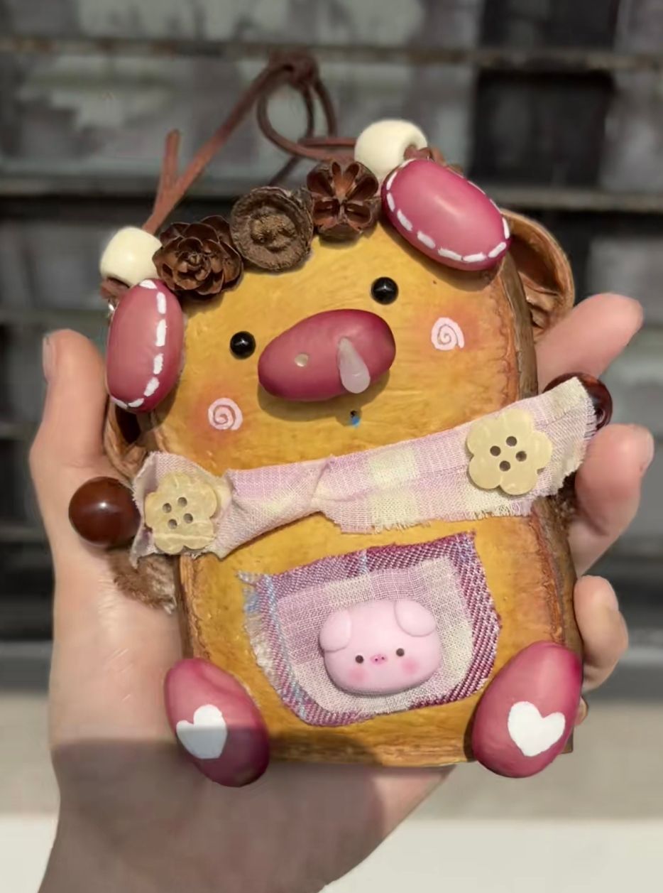 Double-sided - Greedy Couple Piggy and Doggy