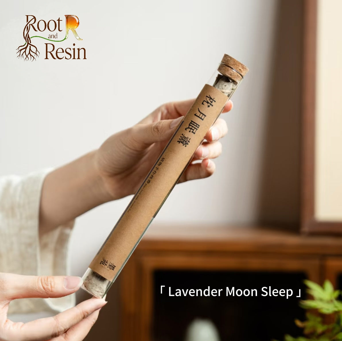 "Lavender Moon Sleep"-Botanical Hand-Rolled Incense