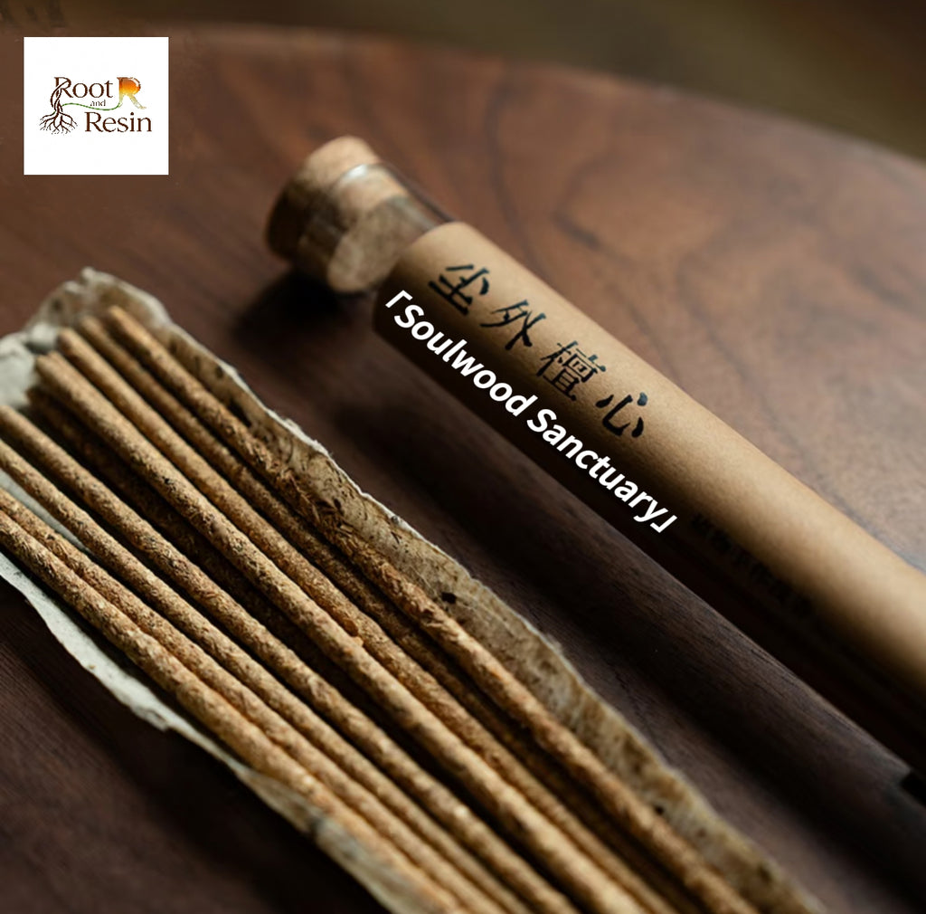 "Soulwood Sanctuary"- Botanical Hand-Rolled Incense