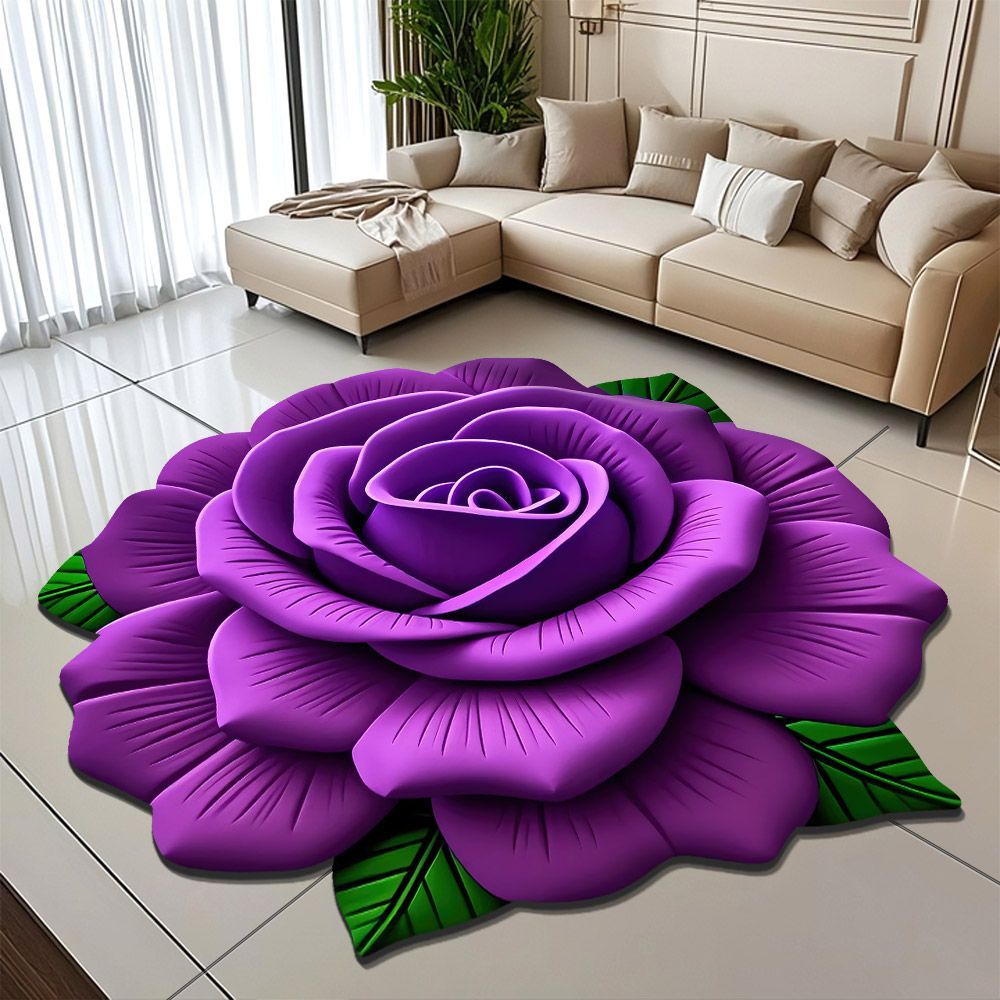 3D living room home floor mat