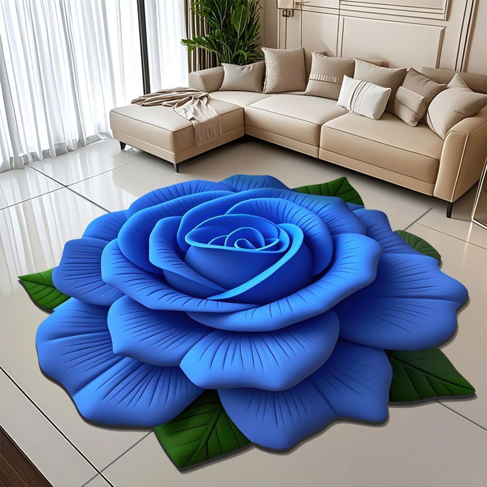 3D living room home floor mat