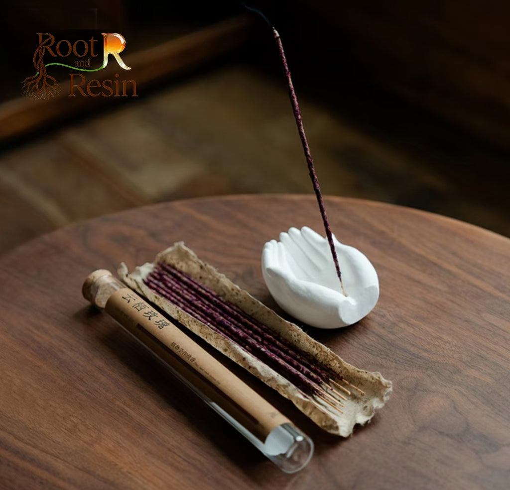 "Cloud-Dwelling Rose"-Handmade rose incense sticks